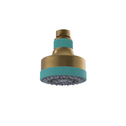 Rubinet 3 FUNCTION SHOWER HEAD Antique Brass Matt