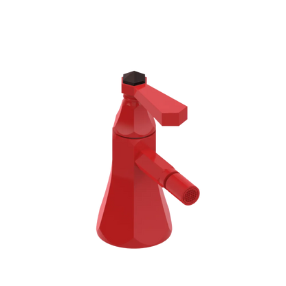 Rubinet Single Control Bidet Fitting (less drain) Red