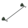 Rubinet Towel Bar 18" Satin Nickel