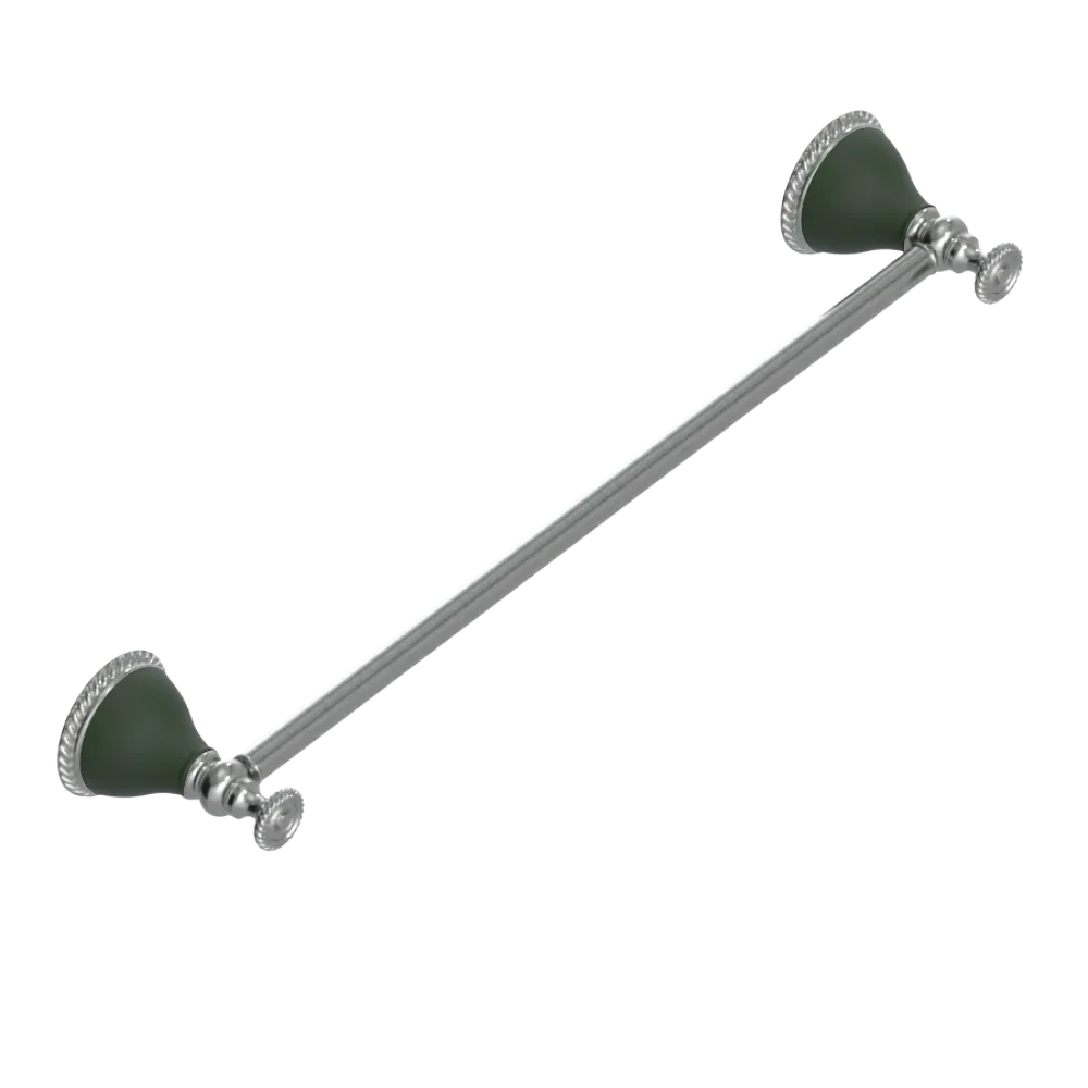 Rubinet Towel Bar 18" Satin Nickel