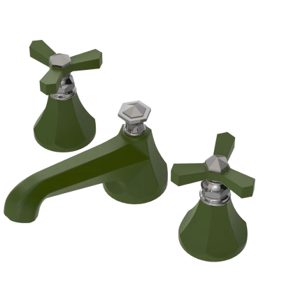 Rubinet Widespread Lav. Set. (less drain) Green Envy