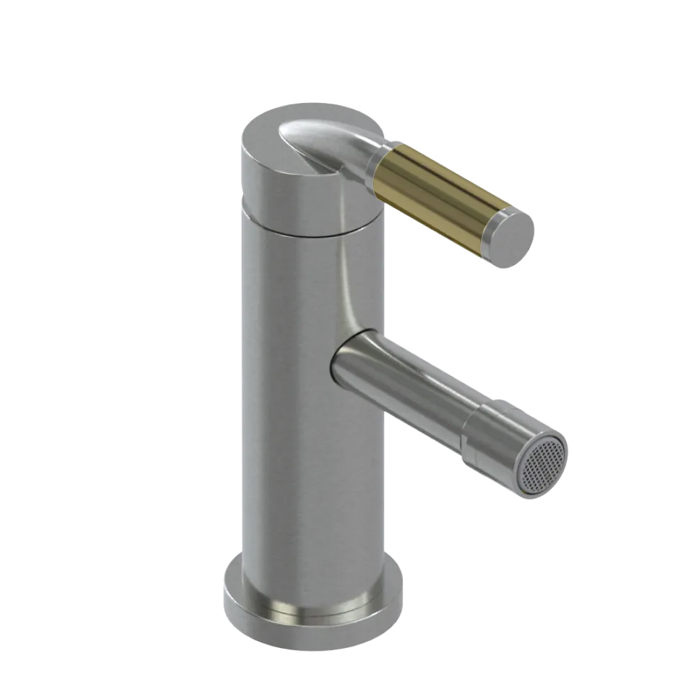 Rubinet Single Control Bidet Fitting (less drain) Satin Nickel