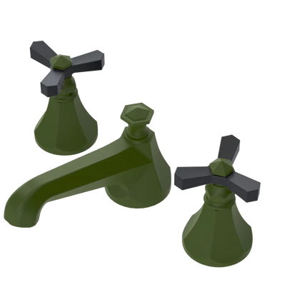 Rubinet Widespread Lav. Set. (less drain) Green Envy