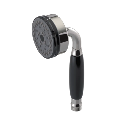 Rubinet 3 Function Hand Held Shower Only Polished Nickel