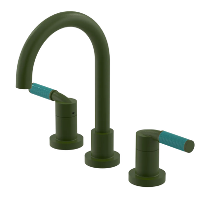 Rubinet Widespread Lav. Set. (less drain) Green Envy