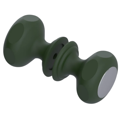 Rubinet Shower Door Knob (set) Green Envy
