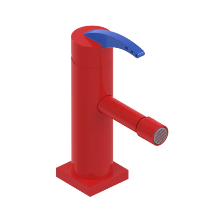 Rubinet Single Control Bidet Fitting (less drain) Red