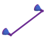 Rubinet Towel Bar 18" Purple Haze