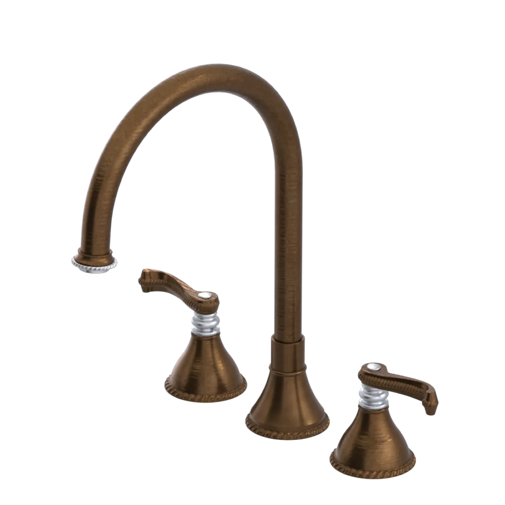 Rubinet Widespread Kitchen Set Oil Rubbed Bronze
