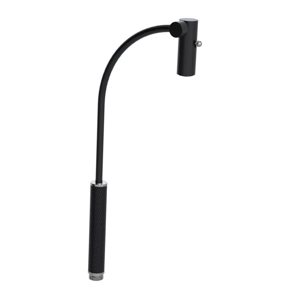 Rubinet Hand Held Shower Bidet Only Matt Black