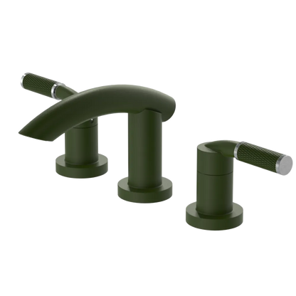 Rubinet Widespread Lav. Set. (less drain) Green Envy