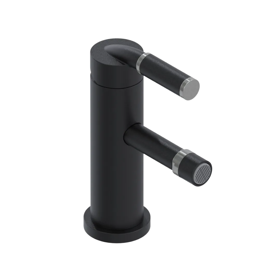 Rubinet Single Control Bidet Fitting (less drain) Matt Black