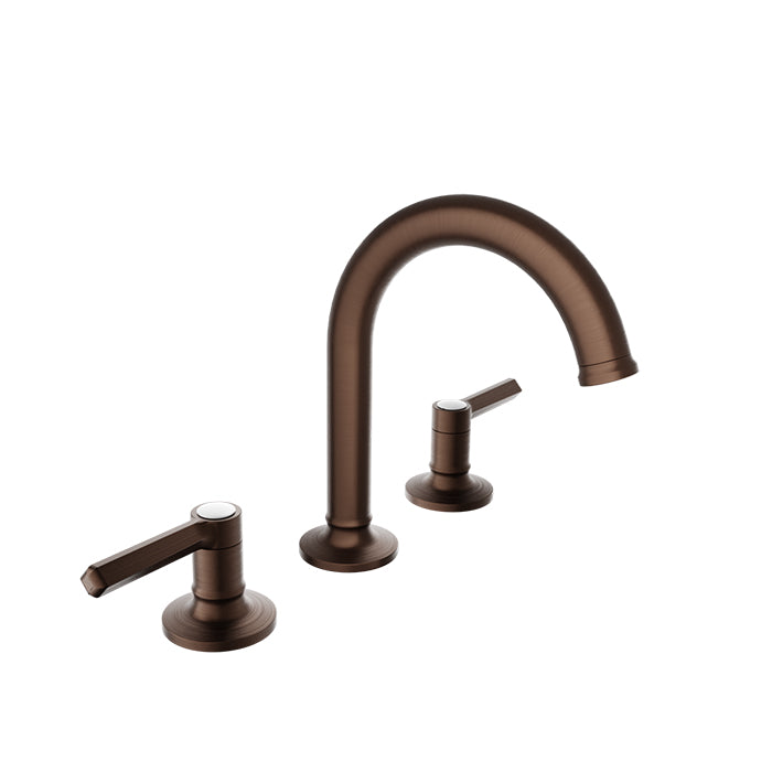 Baril 8" c/c lavatory faucet, drain included