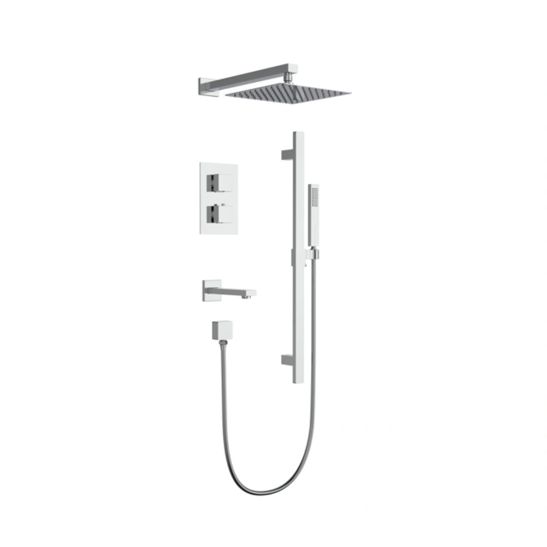 Aquaflo Kent 3-Way Thermostatic Shower Set