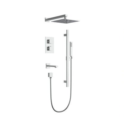 Aquaflo Kent 3-Way Thermostatic Shower Set