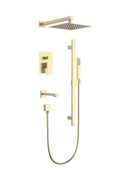 Aquaflo Kent 3-Way Pressure Balance Shower Set