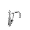 Baril Antique style single-hole lavatory faucet, drain included