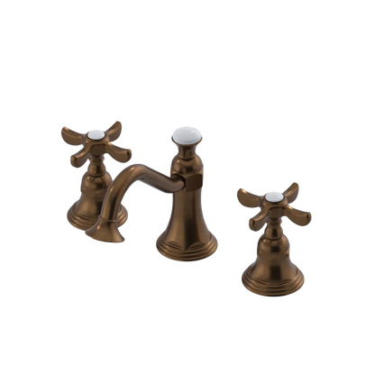 Rubinet Widespread Lav. Set. (less drain) Oil Rubbed Bronze