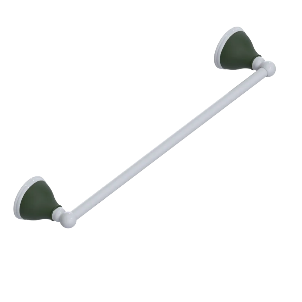 Rubinet Towel Bar 18" White
