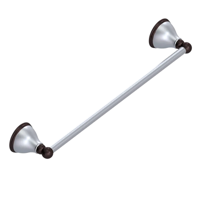 Rubinet Towel Bar 18" Satin Chrome