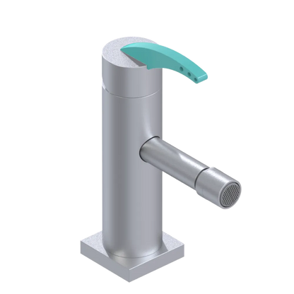 Rubinet Single Control Bidet Fitting (less drain) Satin Chrome