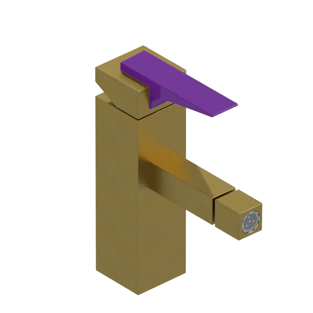 Rubinet Single Control Bidet Fitting (less drain) Antique Brass Matt