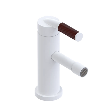 Rubinet Single Control Bidet Fitting (less drain) Matt White