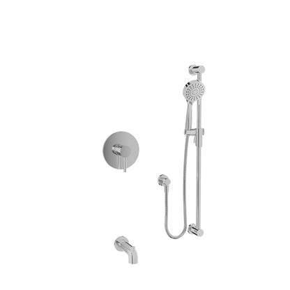 Baril Complete pressure balanced shower kit