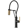 Brizo Articulating Faucet With Industrial Handle