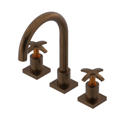 Rubinet Widespread Lav. Set. (less drain) Tuscan Brass