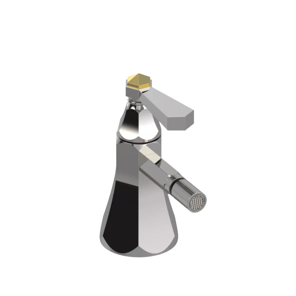 Rubinet Single Control Bidet Fitting (less drain) Polished Nickel