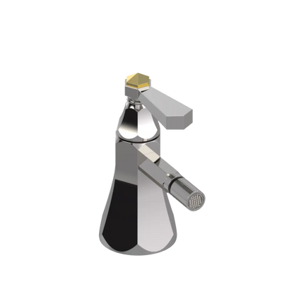 Rubinet Single Control Bidet Fitting (less drain) Polished Nickel