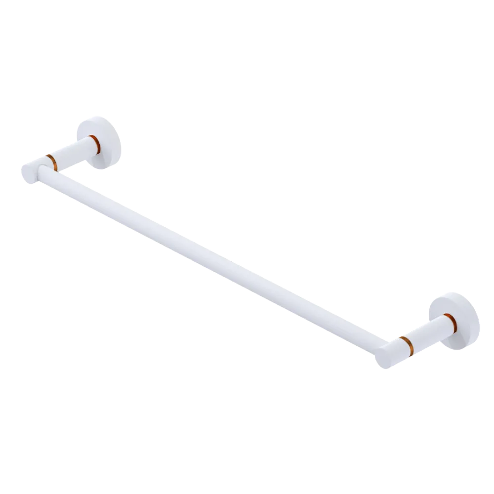 Rubinet Towel Bar 18" Matt White