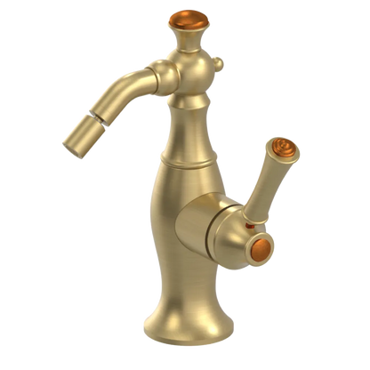Rubinet Single Control Bidet Fitting (less drain) Satin Brass