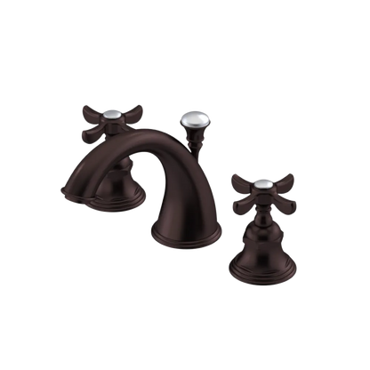Rubinet Widespread Lav. Set. (less drain) Oil Rubbed Bronze