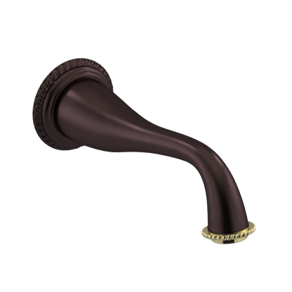 Rubinet Tub Filler Spout Wall Mount Tuscan Brass