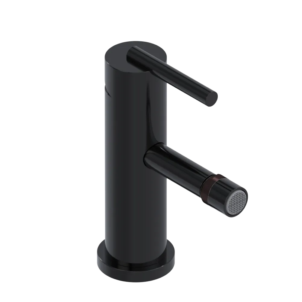 Rubinet Single Control Bidet Fitting (less drain) Black