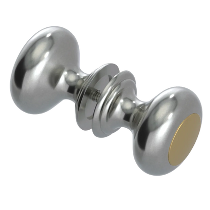 Rubinet Shower Door Knob (set) Satin Nickel