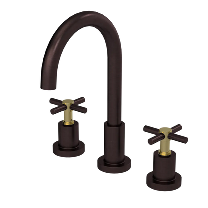 Rubinet Widespread Kitchen Set with LaSalle Spout Oil Rubbed Bronze