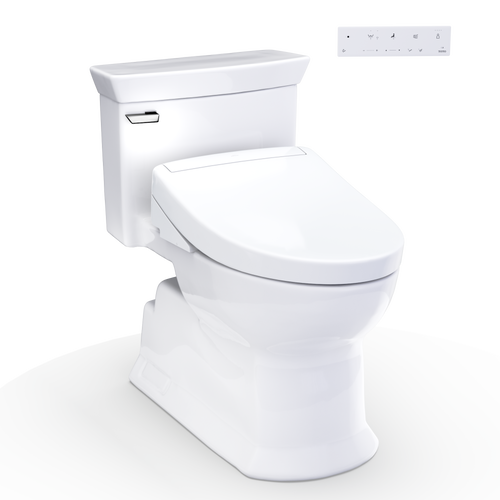 Toto Soirée® Washlet®+ S5 One-Piece Toilet - 1.28 Gpf