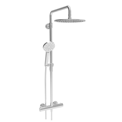 Baril Complete thermostatic shower kit on column
