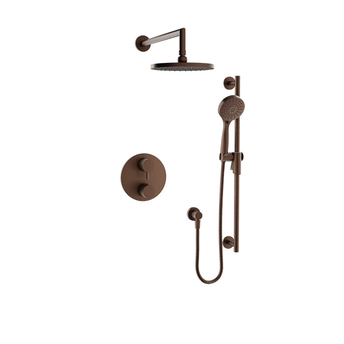 Baril Complete thermostatic pressure balanced shower kit