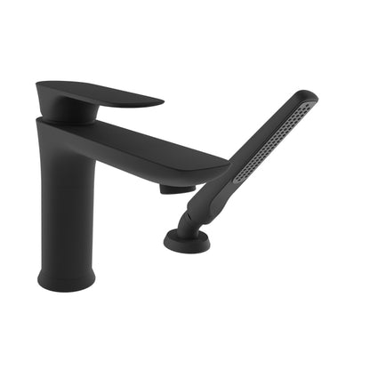 Baril 2-piece tub filler with hand shower