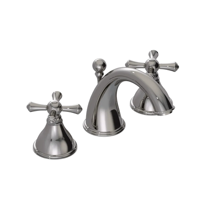 Rubinet Widespread Lav. Set. (less drain) Polished Nickel