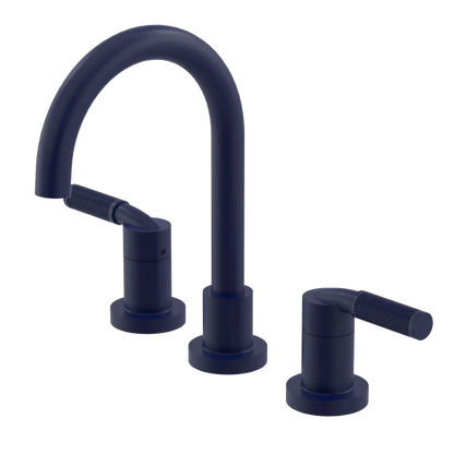 Rubinet Widespread Lav. Set. (less drain) Midnight Blue