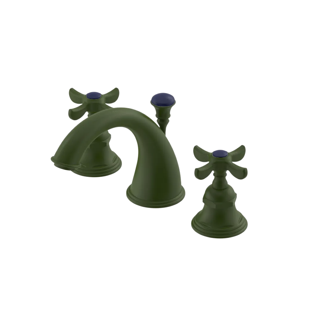 Rubinet Widespread Lav. Set. (less drain) Green Envy