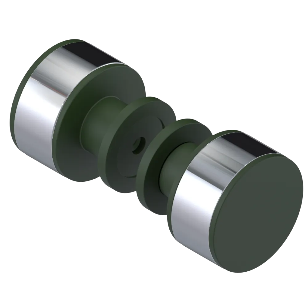 Rubinet Shower Door Knob (set) Green Envy