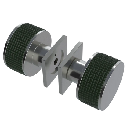 Rubinet Shower Door Knob (set) Satin Nickel