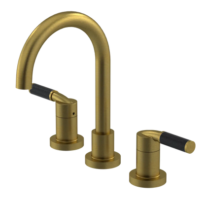 Rubinet Widespread Lav. Set. (less drain) Antique Brass Matt