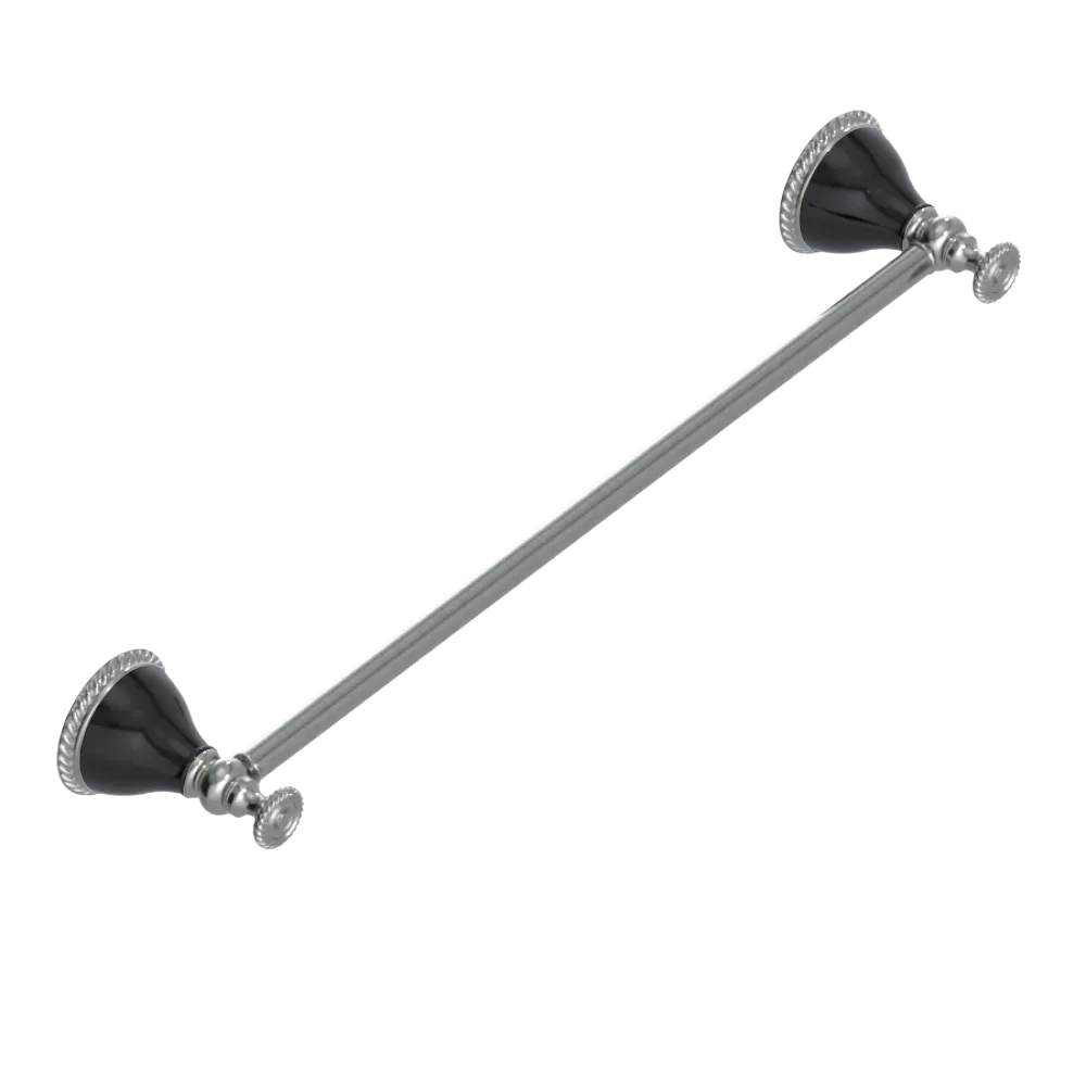 Rubinet Towel Bar 18" Satin Nickel